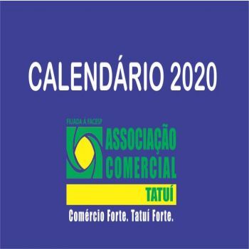 CALENDÁRIO 2020